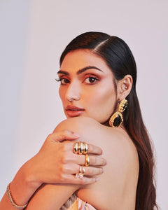 Athiya Shetty wearing Chloe earrings