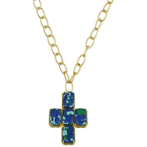 Bella Necklace - Blue - CELESTINE - Designer Necklaces