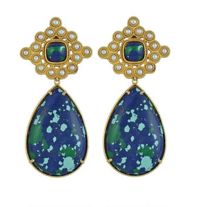 Bianca Earrings - CELESTINE - Designer Earrings