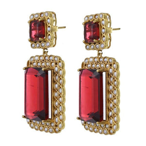 Giana Earrings - CELESTINE - Designer Earrings