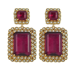 Giana Earrings - CELESTINE - Designer Earrings