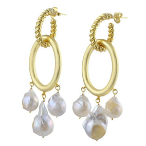 Greta Earrings - CELESTINE - Designer Earrings