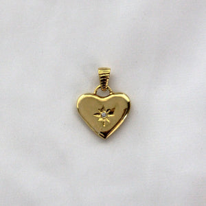 Heart Pendant - CELESTINE - Designer Charms & Pendants