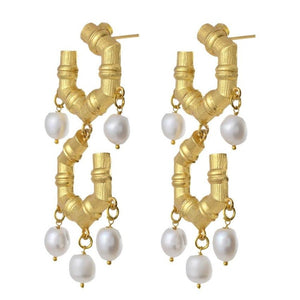 Irina Earrings - CELESTINE - Designer Earrings