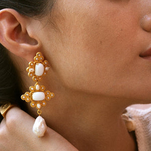 licia Earrings - CELESTINE - Designer Earrings