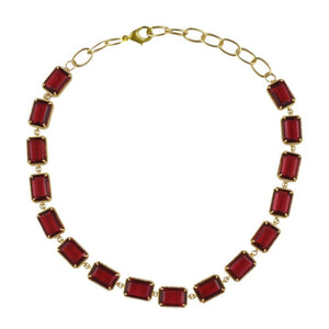 Catina Necklace - Red