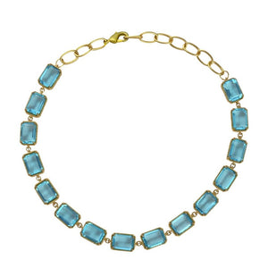 Catina Necklace - Aqua