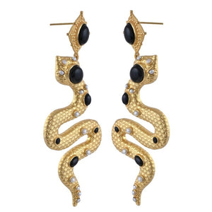 Serpentine Earrings