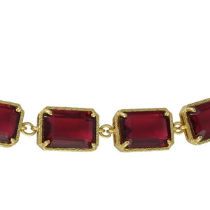 Catina Necklace - Red